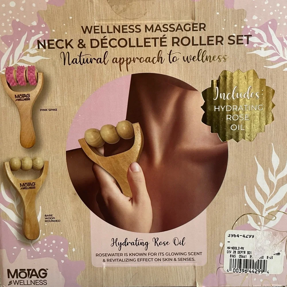 MÖTAG Wellness Neck & Décolleté Roller Set NWT